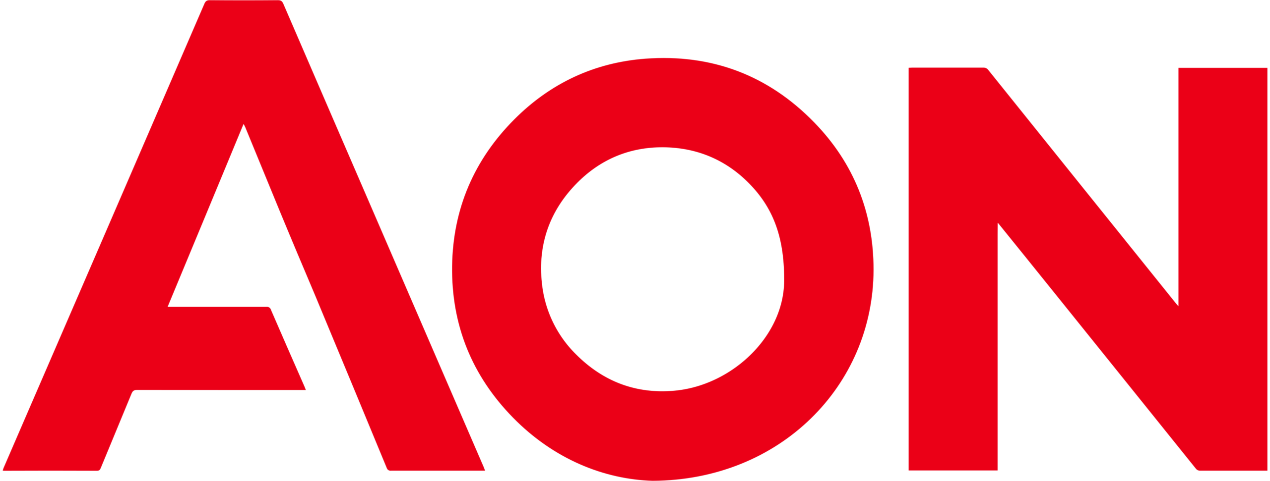 Red bold logo spelling AONI on a black background